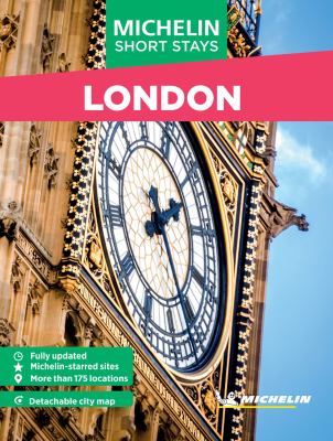 Michelin Travel Guides Short Stays: London: Fully Updated and Includes Detachable Map cover image cdn