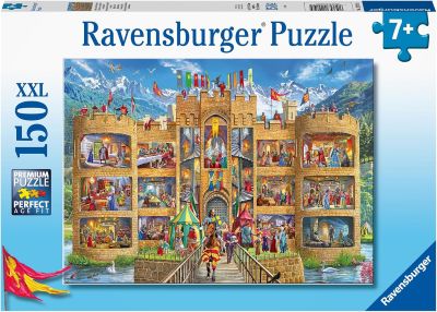 Cutaway castle jigsaw puzzle [150 XXL pieces] cover image cdn