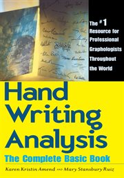 Handwriting Analysis : The Complete Basic Book cover image cdn