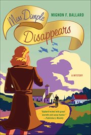 Miss Dimple Disappears : A Mystery cover image cdn