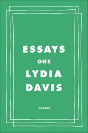 Essays One cover image cdn