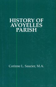 History of Avoyelles Parish, Louisiana cover image cdn