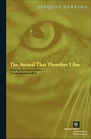 The Animal That Therefore I Am cover image cdn