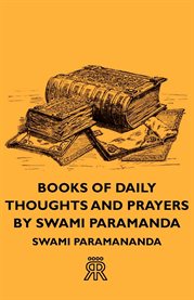 Books of Daily Thoughts and Prayers by Swami Paramanda cover image cdn