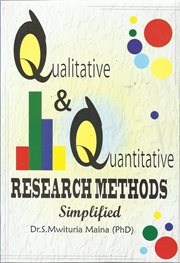 Qualitative and Quantitative Research Methods Simplified cover image cdn