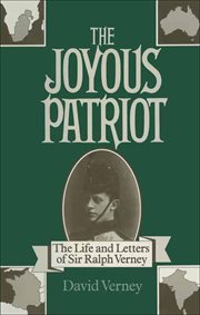The Joyous Patriot : The Life and Letters of Sir Ralph Verney cover image cdn