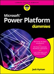 Microsoft Power Platform Für Dummies cover image cdn
