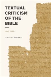 Textual Criticism of the Bible (Lexham Methods) cover image cdn