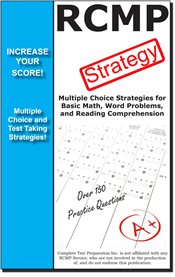 Master RCMP Multiple Choice : Reading, Math And Word Problem Multiple Choice Strategy cover image cdn