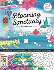 Blooming Sanctuary Coloring Book cover image cdn