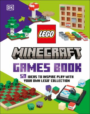 LEGO Minecraft games book  cover image cdn