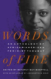 Words of Fire : An Anthology of African-AmericanFeminist Thought cover image cdn