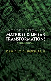 Introduction to Matrices and Linear Transformations cover image cdn