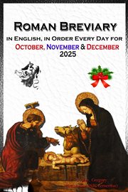 The Roman Breviary in English, in Order, Every Day for October, November, December 2025 cover image cdn