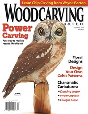 Woodcarving Illustrated Issue 71 Summer 2015 cover image cdn