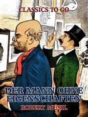 Der Mann ohne Eigenschaften cover image cdn
