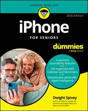 iPhone for Seniors for Dummies= cover image cdn