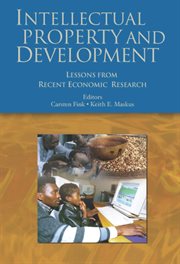Intellectual Property and Development : Lessons From Recent Economic Research cover image cdn