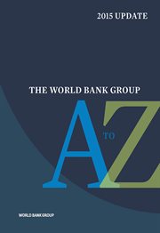 The World Bank Group a to Z 2015 cover image cdn