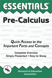 Pre-calculus Essentials cover image cdn