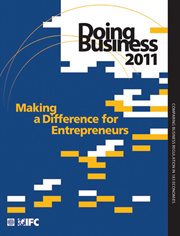Doing Business 2011 : Making A Difference For Entrepreneurs cover image cdn