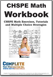 CHSPE Math Workbook cover image cdn
