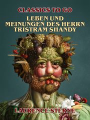 Leben und Meinungen des Herrn Tristram Shandy cover image cdn