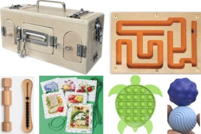 Cognitive kit - fidget fun activities for people with middle- to late-stage dementia cover image cdn