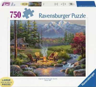 Riverside livingroom jigsaw puzzle [750 pieces] cover image cdn