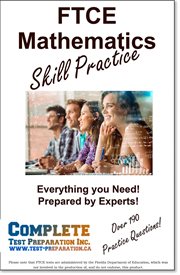 FTCE Math Practice Workbook cover image cdn