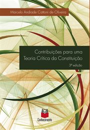 Contribuições para uma Teoria Crítica da Constituição cover image cdn