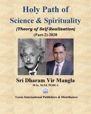 Holy Path of Science & Spirituality (Theory of Self-Realization) (Part-2)-2020 cover image cdn