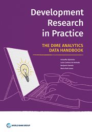 Development Research in Practice : The Dime Analytics Data Handbook cover image cdn