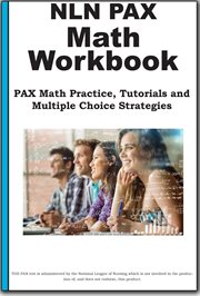 NLN PAX Math Workbook : Pax Math Exercises, Tutorials And Multiple Choice Strategies cover image cdn