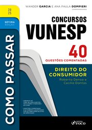 Como Passar em Concursos Vunesp -2025 : Direito Do Consumidor - 40 Questões Comentadas cover image cdn