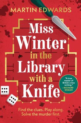 Miss Winter in the library with a knife  cover image cdn
