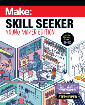 Skill Seeker : Young Maker Edition : color in, level up, and get inspired  cover image cdn