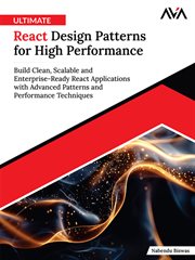 Ultimate React Design Patterns for High Performance : Build Clean, Scalable and Enterprise-Ready React Applications with Advanced Patterns and Performance cover image cdn