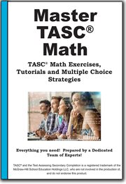 Tasc Math Mastery : Math Practice, Tutorials And Multiple Choice Strategies cover image cdn