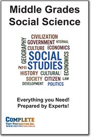 Middle Grades Social Science Skill Practice : Practice Test Questions For Middle Grades Social Science Test cover image cdn