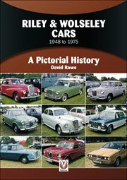 Riley & Wolseley Cars: 1948 to 1975 : A Pictorial History cover image cdn