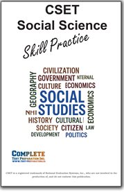 Cset Social Science Skill Practice : Math Practice, Tutorials And Multiple Choice Strategies cover image cdn
