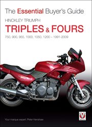 Hinckley Triumph Triples & Fours : 750, 900, 955, 1000, 1050, 1200-1991–2009 cover image cdn