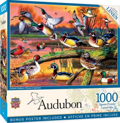 Autumn feathers jigsaw puzzle [1000 pieces] cover image cdn
