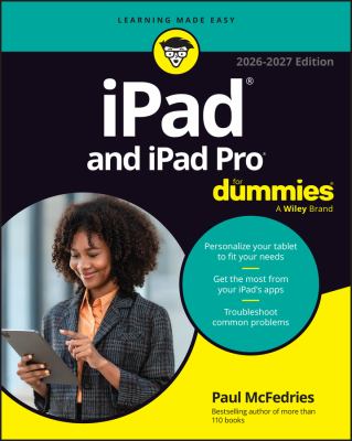 iPad and iPad Pro for Dummies (2026-2027) cover image cdn