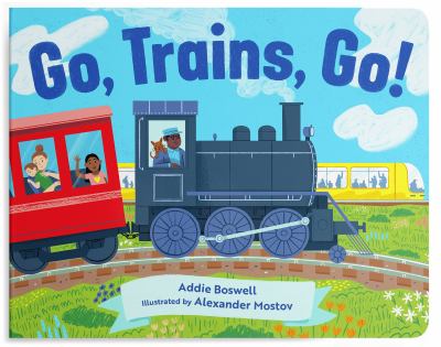 Go, Trains, Go! a Train Book for Toddlers 1-3 cover image cdn