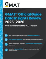 GMAT Official Guide Data Insights Review 2025-2026 : Book + Online Question Bank cover image cdn