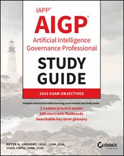 IAPP AIGP Artificial Intelligence Governance Professional Study Guide cover image cdn