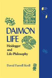 Daimon Life : Heidegger and Life-Philosophy cover image cdn