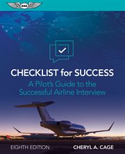 Checklist for Success : A Pilot's Guide To The Successful Airline Interview cover image cdn
